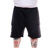 Big Size Cargo Fleece Shorts with Zip Pockets Elasticated Waist