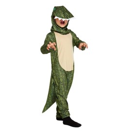 FASHION MY LOVE Childs Green Dinosaur Godzilla T-Rex Onesie Fancy Dress Book Week Costume Boys Dinosaur Costume