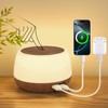 Dorifun Bedside Lamp with Wireless Charging Function