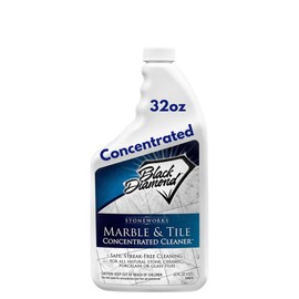 MARBLE & TILE FLOOR CLEANER. Great for Ceramic, Porcelain, Granite, Natural Stone, Vinyl and Brick. No-rinse Concentrate. (1-Quart)