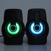 FT-185 Mini USB LED Speaker Portable Loudspeaker Music Player for