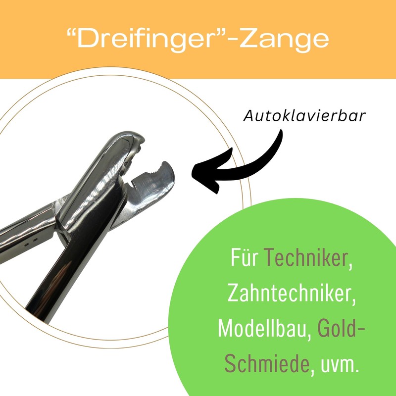 Instrumentezentrum Malotky Wire Bending Pliers, 21 cm, Technician Pliers, Temple