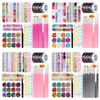 49 in 1 Professional Nail Art Kit, Brushes Dotting Pens