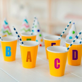 318 Pieces 24 Sheets Letter Stickers,Self Adhesive Vinyl Waterproof Mailbox Numbers Stickers,Alphabet Number Stickers for Mailbox,Window,Door,Sign,Address Number,Business(2 Inch) (Colorful)