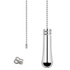 KingYH 1 Pack Light Pull Chain Handle Teardrop Bathroom Extension