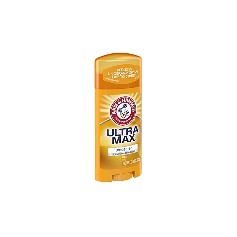 ARM & HAMMER ULTRAMAX Anti-Perspirant Deodorant Invisible Solid Unscented 2.60