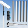 Starlink Pole Mount, 9ft Starlink Ground Pole Mount Kit Features