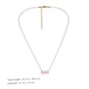 SAFIGLE Angel Digital Necklace Choker Design Aesthetic Pendant Chain for