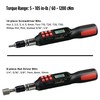 KAIFNT K551 Digital Torque Screwdriver/Wrench Set, 5 to 85 in·lbs,