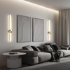 JAYMP Modern Wall Sconce 4000K Dimmable LED Wall Light Fixture,