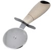 Beille Cream Stainless Steel Wheat Straw Pizza Cutter Kitchen Utensil