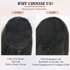 LEOSA Ponytail Extension 14 inch Drawstring Ponytails for Black Women