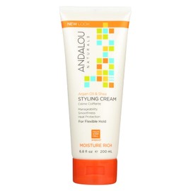 Styling Cream, Argan Oil & Shea, Moisture Rich, 6.8 oz by Andalou Naturals