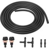 MACHSWON 2 Meters Windshield Washer Hose with 4pcs Connectors 7pcs