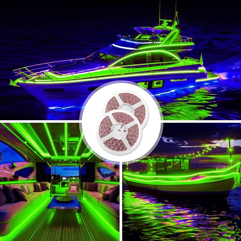 Yeenoon LED Boat Lights 32.8ft (2 Rolls of 16.4ft), LED