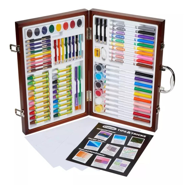 Crayola Set De Arte Deluxe Portafolio 80 Piezas