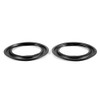 2pcs 6"/156mm Black Speaker Rubber Foam Edge Surround Ring Speaker