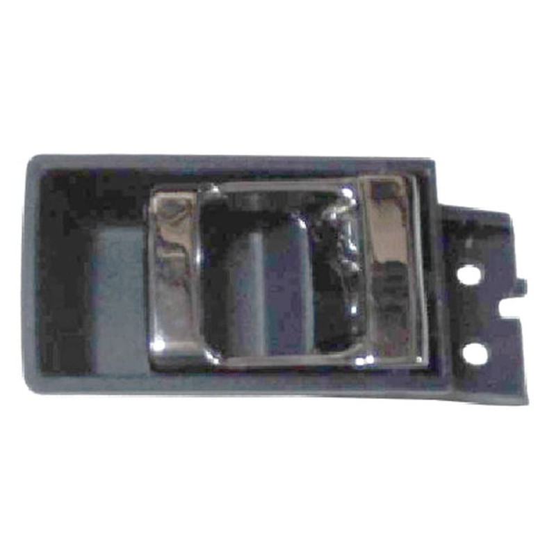TRQ Blue & Chrome Inside Door Handle Pair Set for