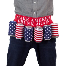 Novelty Beverage Holder Beer Belt (Drunk Again)