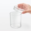 MUJI ODAA0A2S Acrylic Small Container Approx. Diameter 3.5 x 3.8