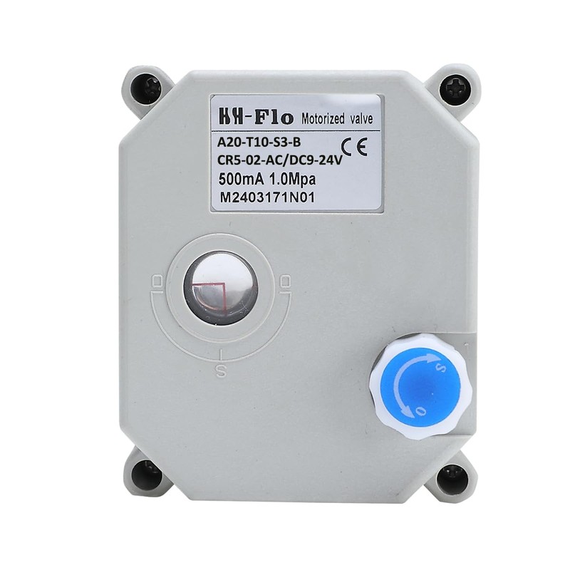 HSH-Flo 3/8 inch 12V/24V AC/DC 3 Way L Port Stainless