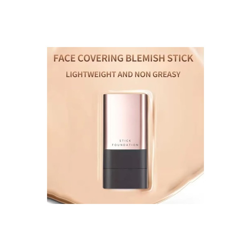 Base de maquillaje coreana en barra con brocha resistente al