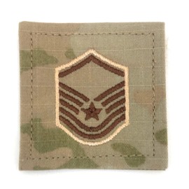 US Air Force E7 Master Sergeant OCP Spice Brown w/ Hook Fastener (sold in each)