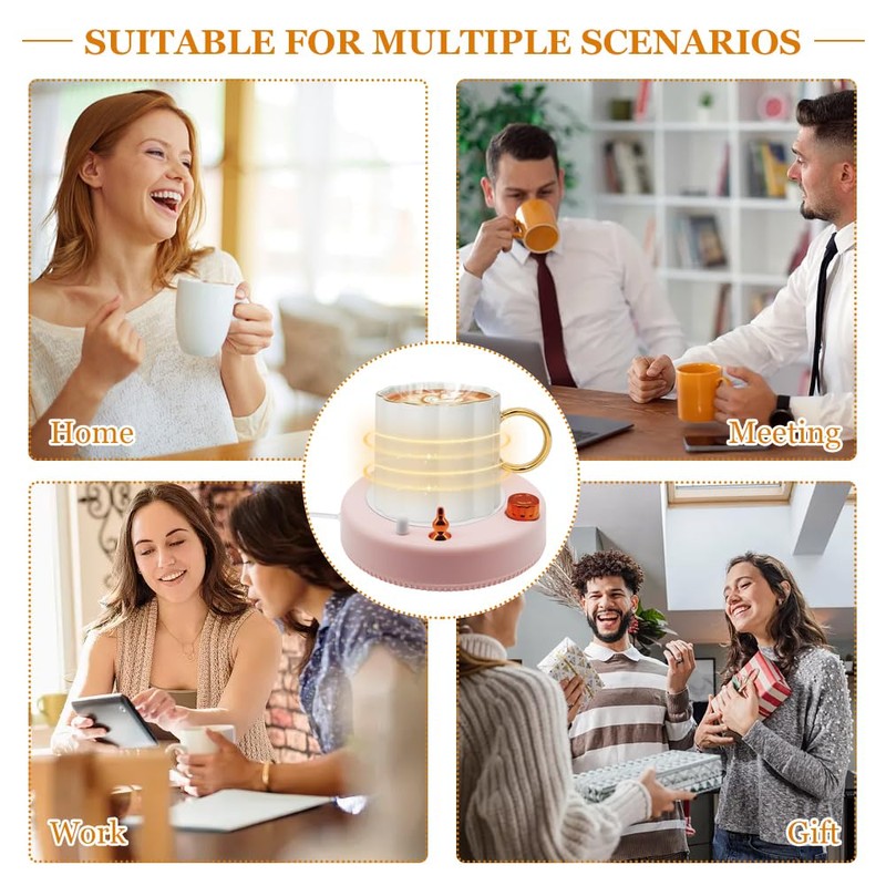 HASAIKA® Cup Warmer, Drink Warmer, Cup Warmer, Suitable for Heating