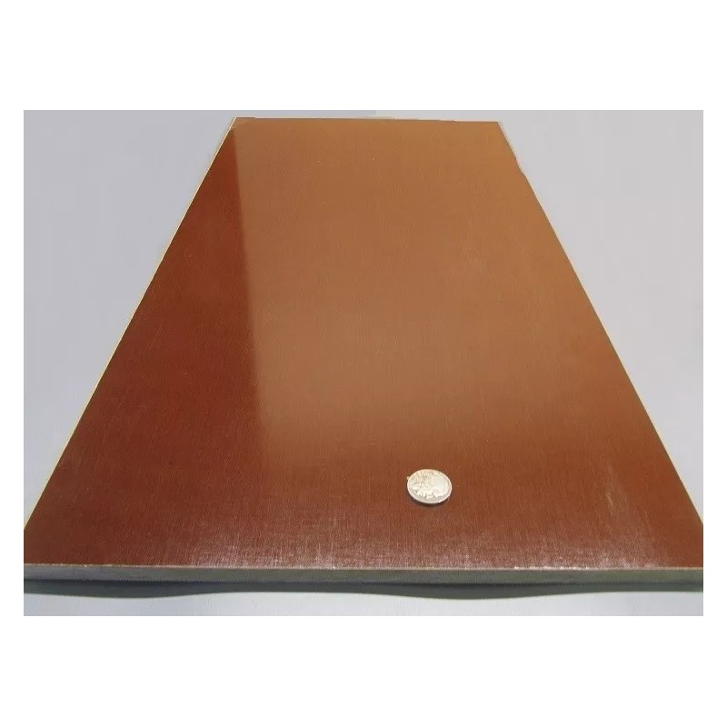 Micarta Canvas Phenolic CE Sheet .375" (3/8") Thick x 12"