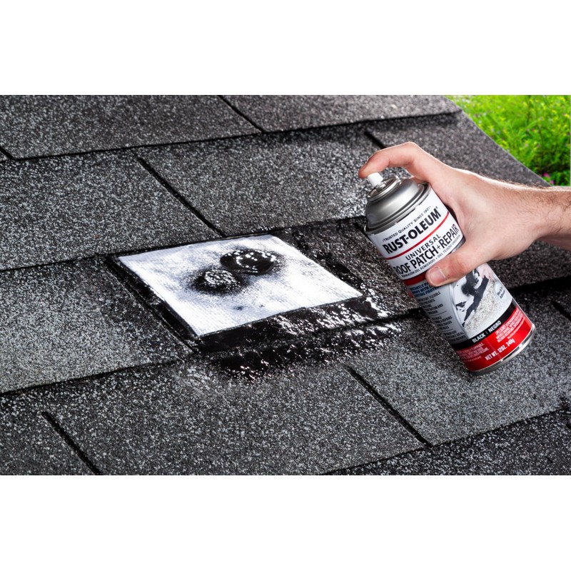 Rust-Oleum Triple Thick Roof Patch and Sealer Spray, 13 oz,