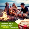 Tsiekay 60 pcs Fire Starter - Natural Fire Starters for