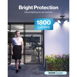 Sunco Outdoor Flood Light Bulbs, PAR38 LED Flood Lights Waterproof, 1800 LM, 15W (150W Equivalent), 5000K Daylight, Dimmable, E26 Base, Wet Rated UL 2 Pack.
