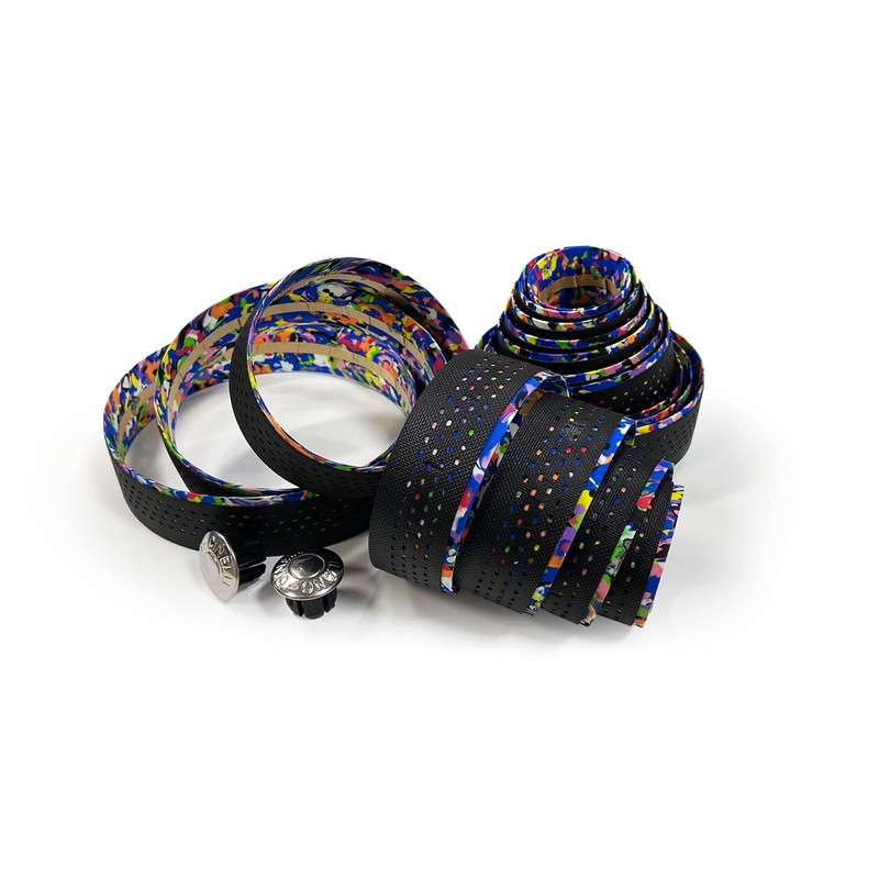 Cinelli 3D Caleido Strip Ribbon Bar Tape, Black