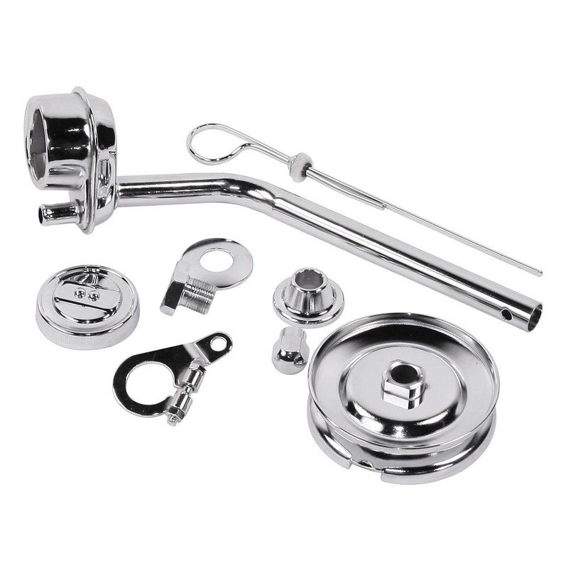 Deluxe Chrome Dress Up Kit, For Aircooled VW Engines, Compatible