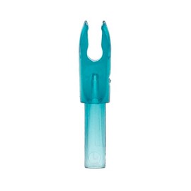 Bohning F Nock - .166 Shafts (4mm, VAP, Nano, Micro), 12 Pack, Teal