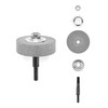 QWORK® Buffing Wheel Kit, 7 Pcs Polishing Wheels with Drill