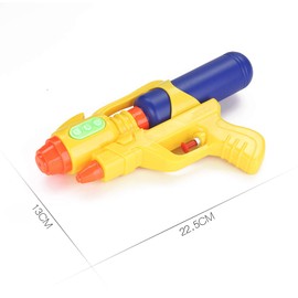 Fun-Here Water Guns 9 Inch 6 Packs for Kids Adults Multicolor Squirt Gun in Party Pool Bath Favors Indoor Outdoor Funy Summer Toy (Pack of 6) (9 Inch)