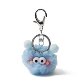 Wigo Mini Monster, Plush Toy, Keychain, Accessory, Strap, Cute, Gift, Present for Women, blue