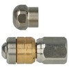 vhbw 2 x pipe cleaning nozzles replacement for Kränzle KNF045