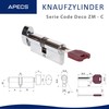 APECS CodeDeco ZM-60(30/30C)-C Model CodeDeco ZM-60(30/30C)-C Security Cylinder Lock for