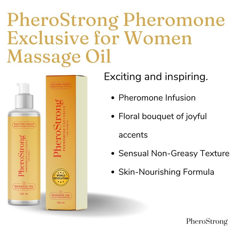 PheroStrong PheroStrong Exclusive for Women Massage Oil - Excite Men