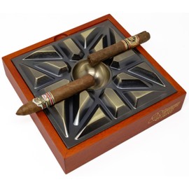 Smokin Ash UrbanMatrX Modern Progressive Grid Matrix Pattern Cigar Ashtray