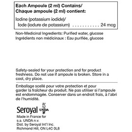 UNDA - GAMMADYN I - Iodine Oligo-Element Supplement - 30 Ampoules