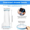 Waterproof Adult Leg Cast Cover for Showering, Reusable Leg Cast