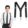 Mabor Suspenders for Boys and Girls, Elastic Y-Back Design Suspenders