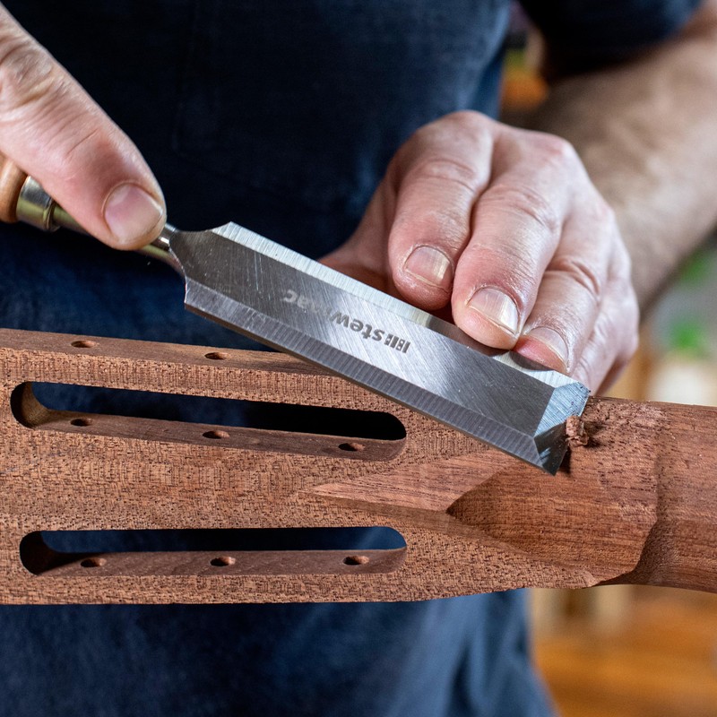 StewMac Wood Chisels, Set of 5 (103883)