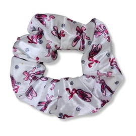 Coletero de danza – Accesorios para el pelo de las niñas – Bailarinas de terciopelo premium – Regalo para bailarinas (zapatillas de balleta)