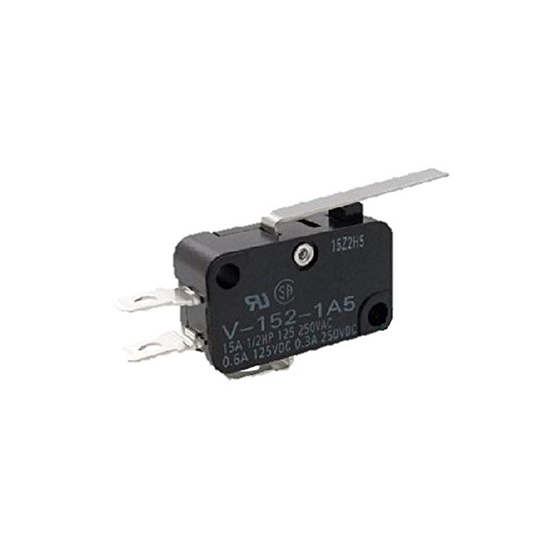 OMRON V-152-1A5 V Compact Basic Switch (Hinge Lever Type) NN