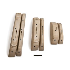 Escape Climbing Wood Pinches | Premium Wood Hold Ideal for Rock Climbing and Bouldering | Optimal for Beginner and Expert Climbers | Provides Ultimate Workout (Wood Pinch Set)