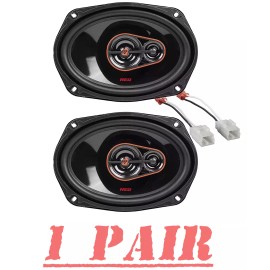 Cerwin Vega 420 Watts 6x9" 3-WAY Door Speakers for 2002-2023 Dodge/RAM 1500